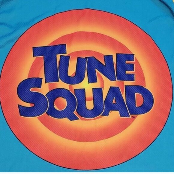 NWT Nostalgic Warner Brothers Space Jam Tune Squad Basketball Jersey Short Set M - Picture 8 of 10